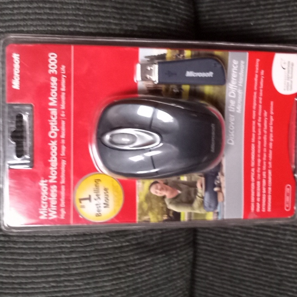 Microsoft Wireless Notebook Optical Mouse 3000
